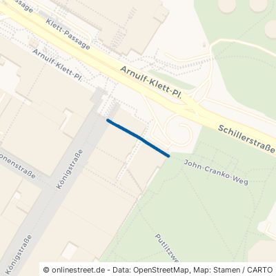 Schlossgarten-Passage Stuttgart Hauptbahnhof 
