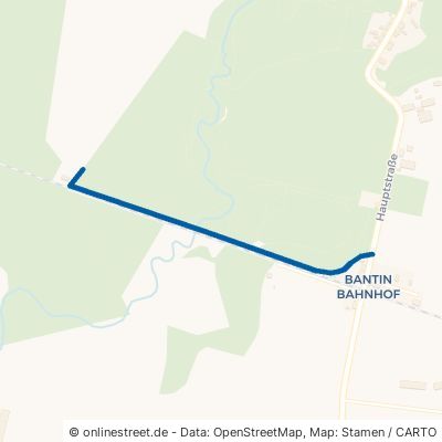 Bahnweg Zarrentin am Schaalsee Bantin 