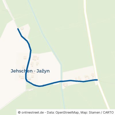 Jehschener Straße Vetschau Jehschen 