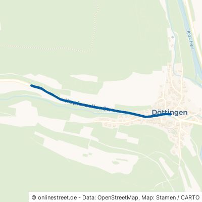 Kupferzeller Straße Braunsbach Döttingen 