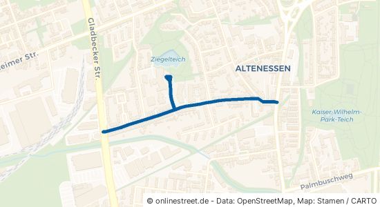 Schonnefeldstraße Essen Altenessen-Süd 