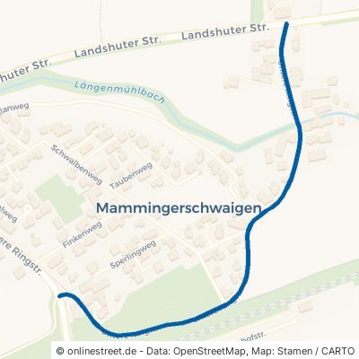 Untere Ringstraße Mamming Mammingerschwaigen 