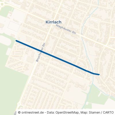 Gartenstraße Waghäusel Kirrlach 