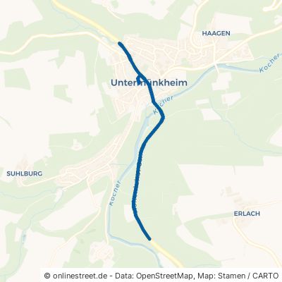 Hohenloher Straße Untermünkheim 