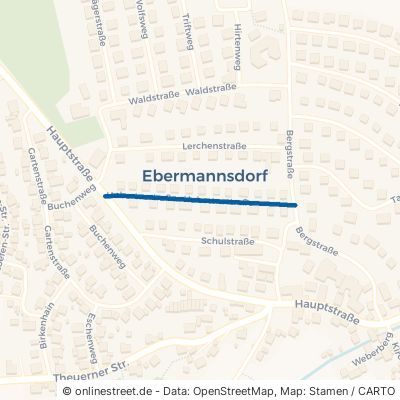 Hubertusstraße Ebermannsdorf 