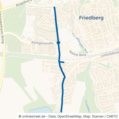Afrastraße Friedberg 