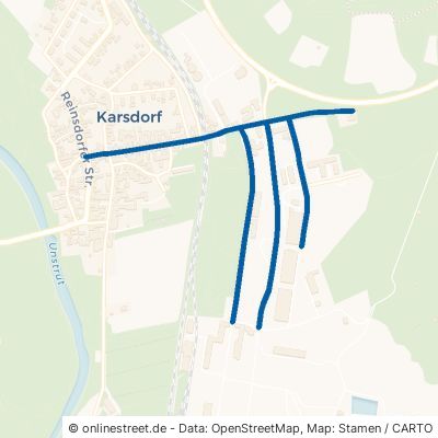 Straße der Einheit Karsdorf 