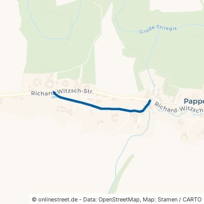 Badstraße Striegistal Pappendorf 