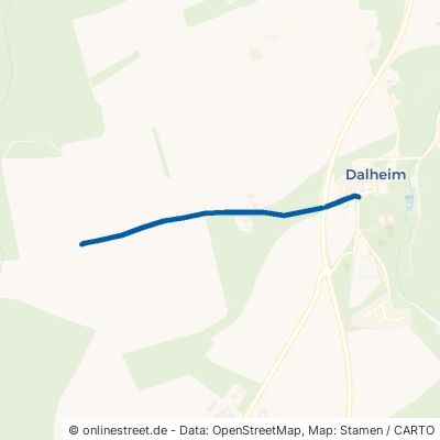 Helmerner Weg Lichtenau Dalheim 