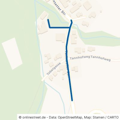 Tannweiler Straße Waldstetten Weilerstoffel 