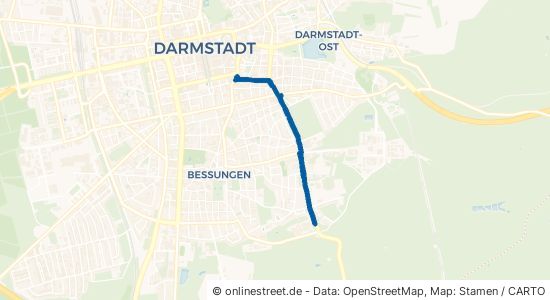 Nieder-Ramstädter Straße Darmstadt 