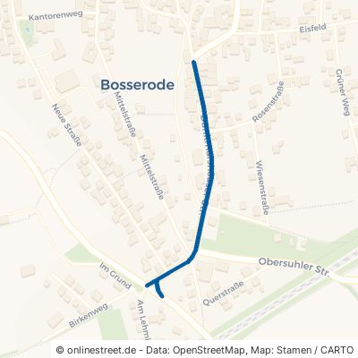 Dankmarshäuser Straße Wildeck Bosserode 