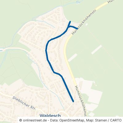 Hübingerweg Waldesch 