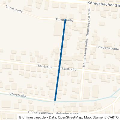 Siedlungsstraße Königsbach-Stein Stein 