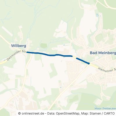 Detmolder Straße Horn-Bad Meinberg Schmedissen 