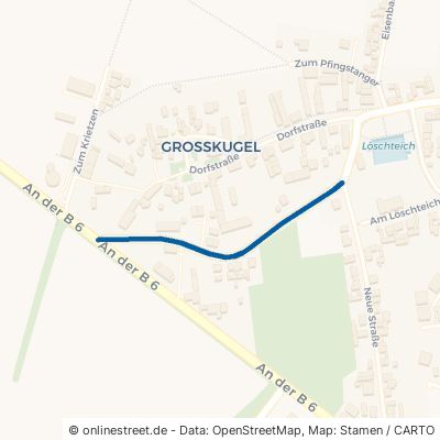 Gröbersche Straße Kabelsketal Großkugel 