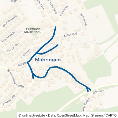 Alte Straße Ulm Mähringen 
