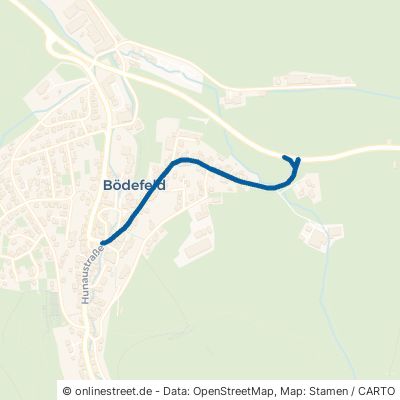 Graf-Gottfried-Straße Schmallenberg Bödefeld 