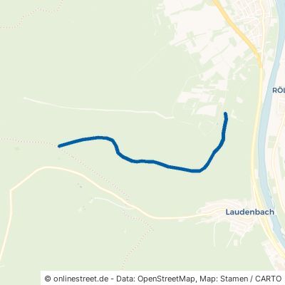 Chaussee Klingenberg am Main Trennfurt 