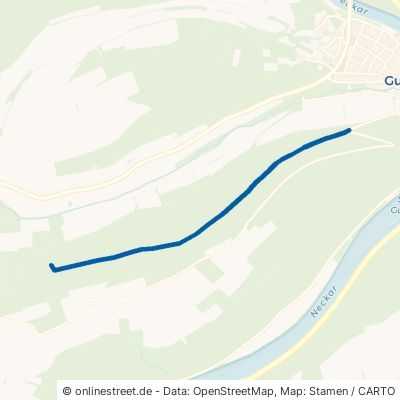 Krebslochweg Neckargerach Guttenbach 