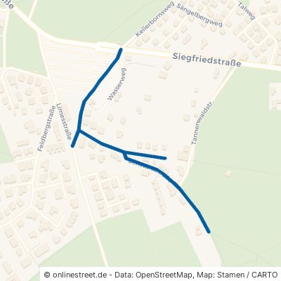Fuchstanzstraße Schmitten Oberreifenberg 