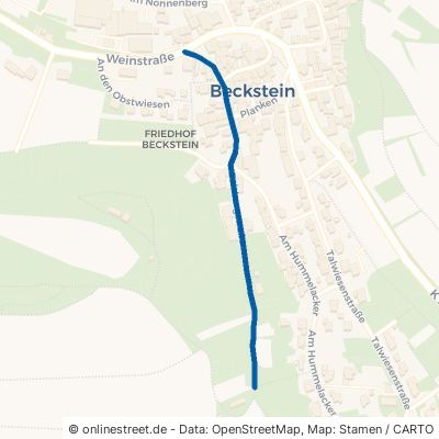 Geisbergstraße Lauda-Königshofen Beckstein 