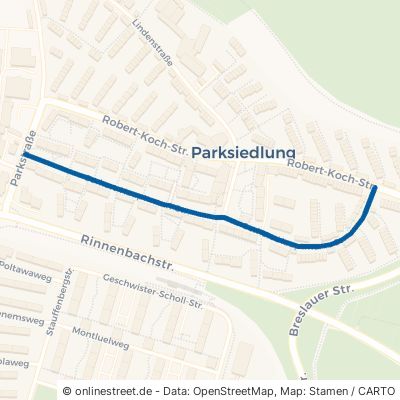 Gerhart-Hauptmann-Straße Ostfildern Nellingen-Parksiedlung 