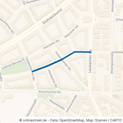 Rauenthaler Straße 14197 Berlin Wilmersdorf Bezirk Charlottenburg-Wilmersdorf