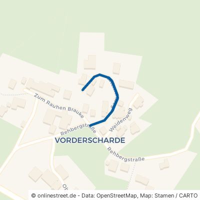 Laternenweg Marienheide Scharde 