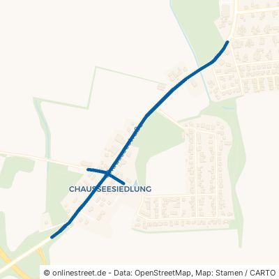 Chausseestraße Hinrichshagen Neuenkirchen 