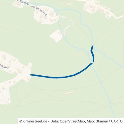 Alter Aschenhüttenweg Bad Herrenalb Gaistal 