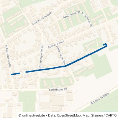 Klüsenerstraße Bochum Gerthe 