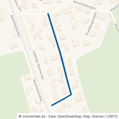 Ganghoferstraße Prien am Chiemsee Ernsdorf 
