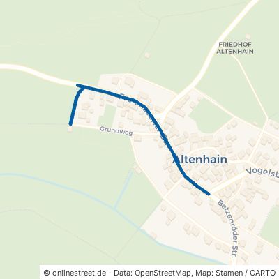 Freienseener Straße Laubach Altenhain 