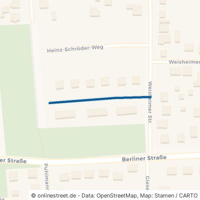 Ottokar-Domma-Weg Schöneiche bei Berlin Kleinschönebeck 