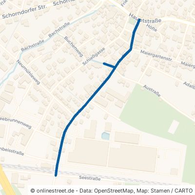 Konrad-Hornschuch-Straße Urbach Unterurbach 