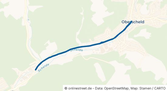 Schelde-Lahn-Straße Dillenburg Oberscheld 