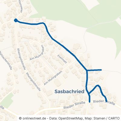 Kirchwegstraße Achern Sasbachried 