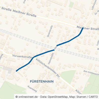 Neue Straße Radebeul Kötzschenbroda 