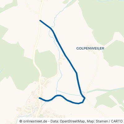 Golpenweiler Straße Frickingen Altheim Golpenweiler