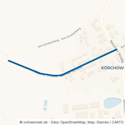 Zührer Straße Amt Wittenburg Körchow 