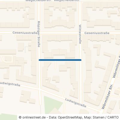 Gerhart-Hauptmann-Straße Halle (Saale) Innenstadt 
