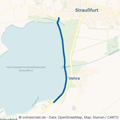 Dammweg Straußfurt Vehra 