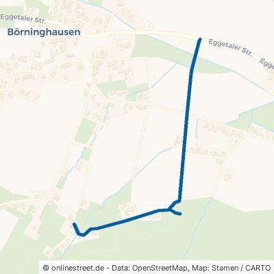 Großer Teichweg Preußisch Oldendorf Börninghausen 