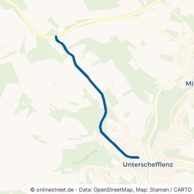 Auerbacher Straße Schefflenz Unterschefflenz 