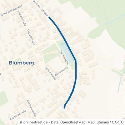 Schloßstraße Ahrensfelde Blumberg 