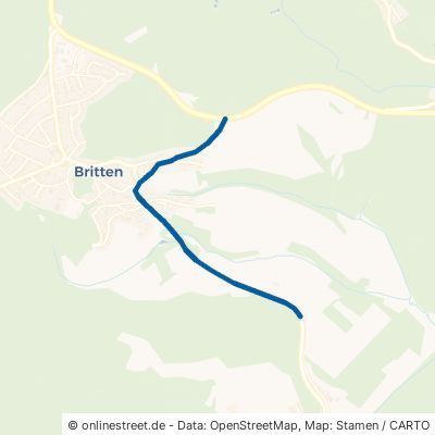 Brittener Straße Losheim am See Britten 