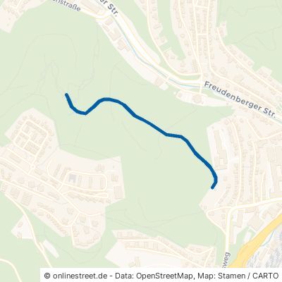 Laubinger Weg Siegen Siegen-Fischbacherberg 