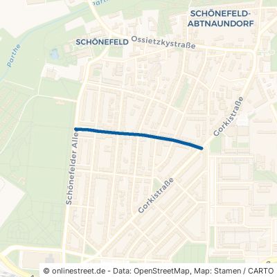 Zittauer Straße Leipzig Schönefeld-Abtnaundorf 