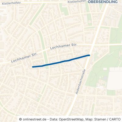 Reismühlenstraße München Thalk.Obersendl.-Forsten-Fürstenr.-Solln 